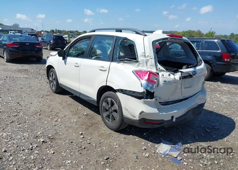 2017 Subaru Forester 2.5I from USA, damaged, VIN JF2SJABC5HH433654